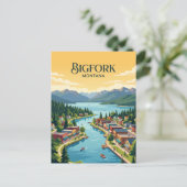 Bigfork, Montana Briefkaart (Staand voorkant)