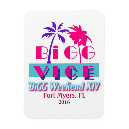 BiGG Weekend XIV Magnet Magneet (Verticaal)