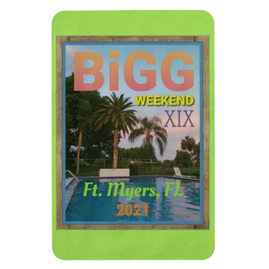 BiGG Weekend XIX Magnet Magneet (Verticaal)