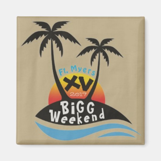 BiGG Weekend XV Magneet (Voorkant)