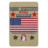 BiGG Weekend XVIII American Magnet Magneet (Verticaal)