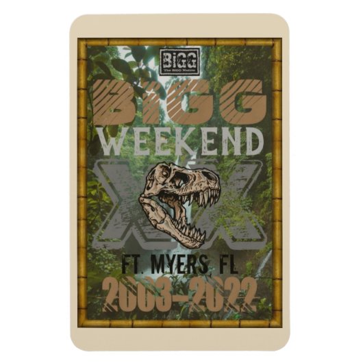 BiGG Weekend XX Magnet Magneet (Verticaal)