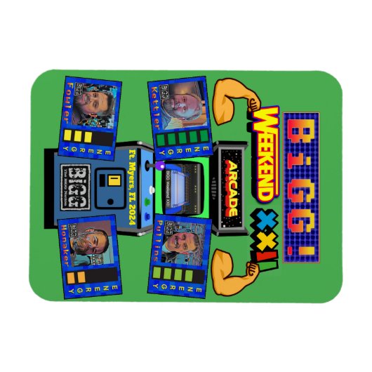 BiGG Weekend XXII Magnet Magneet (Horizontaal)