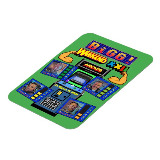 BiGG Weekend XXII Magnet Magneet (Linkerzijde)