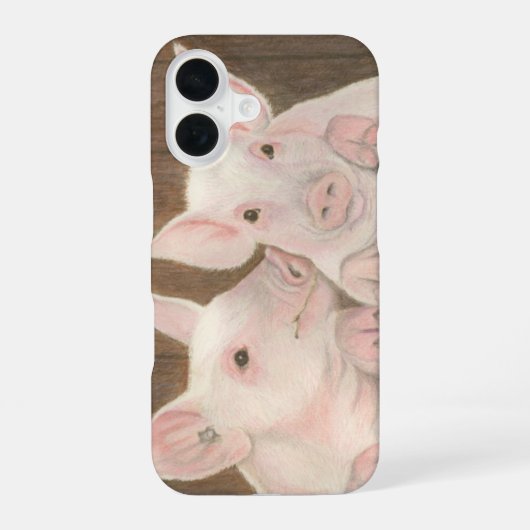 Biggen iPhone 16 Hoesje (Achterkant)