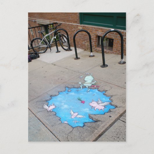 biggen met bieten briefkaart (Voorkant)