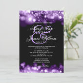 Biggen Paars Kaart (Staand voorkant)