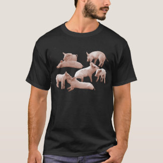 biggen, varkens, t-shirt
