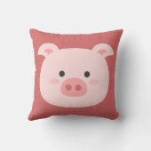 Biggen Verjaardag Kinderen Kunst Kussen (Achterkant)