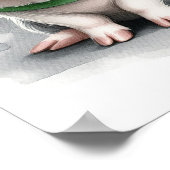 Biggenkraam muur Kunst Poster (Hoek)