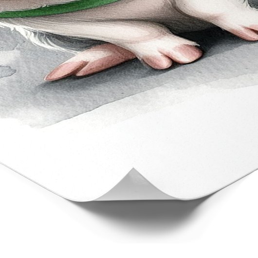 Biggenkraam muur Kunst Poster (Hoek)