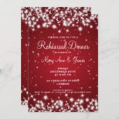 Biggenrepetitie in winter Sparkle Red Kaart (Voorkant / Achterkant)