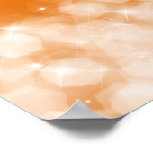 Biggenstoeltje Spaar Sinaasappel Poster (Hoek)