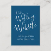 Biggenwebsite blauw wit hart QR code Bijlage (Voorkant)