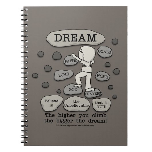 Bigger Dream Notitieboek (Voorkant)