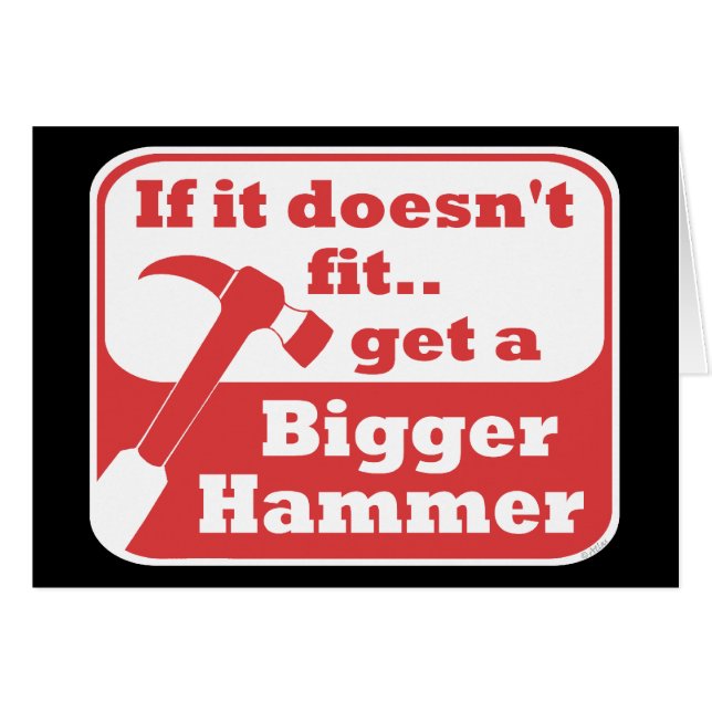 Bigger Hammer (Voorkant Horizontaal)