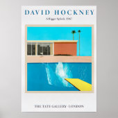 Bigger Splash 1967 Poster (Voorkant)