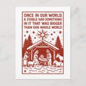 Bigger than our whole world 1 briefkaart (Voorkant)