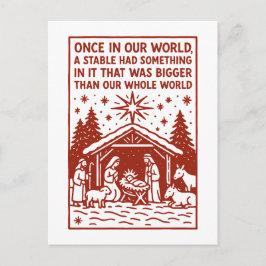 Bigger than our whole world 1 briefkaart