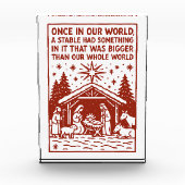 Bigger than our whole world 1 fotoblokken (Voorkant)