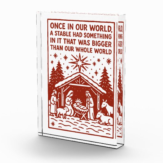 Bigger than our whole world 1 fotoblokken (Rechts)