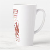 Bigger than our whole world 1 latte mok (Rechts)