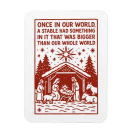 Bigger than our whole world 1 magneet