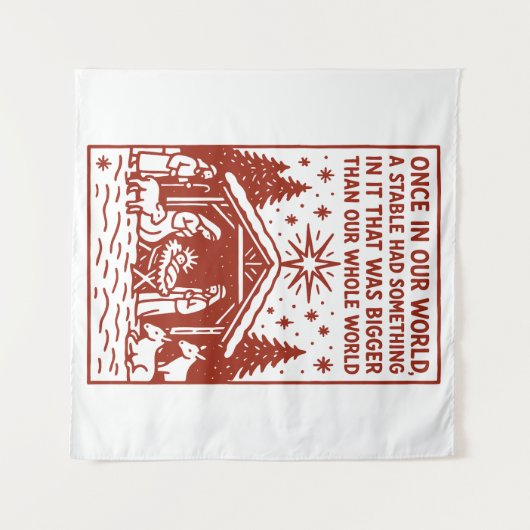 Bigger than our whole world 1 wandkleed (Voorkant (horizontaal))