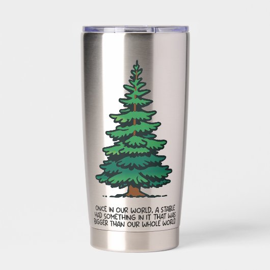 Bigger than our whole world 2 geïsoleerde drinkbeker (Voorkant)