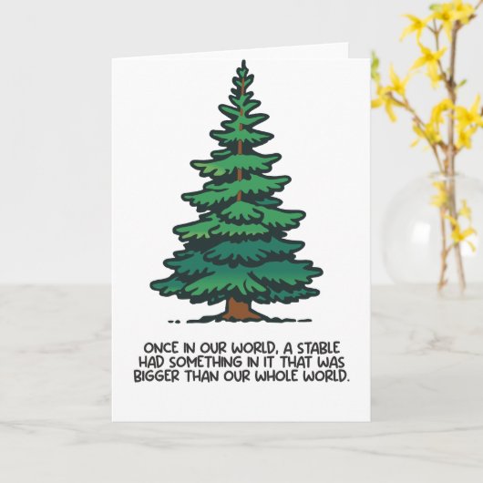 Bigger than our whole world 2 kaart (Gele Bloem)