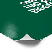 Bigger than our whole world 2 perfect poster (Hoek)