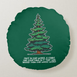 Bigger than our whole world 2 rond kussen