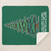 Bigger than our whole world 2 sherpa deken (Voorkant (horizontaal))