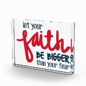 Bigger than your fear fotoblokken (Rechts)