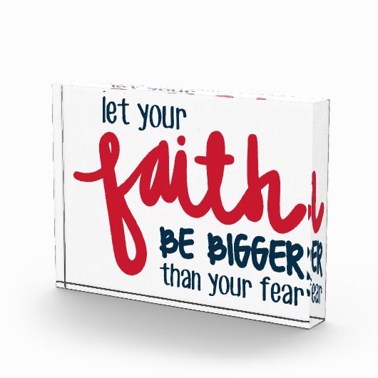 Bigger than your fear fotoblokken (Rechts)