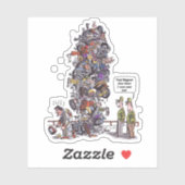 Biggest Sore Loser contour sticker (Vel)