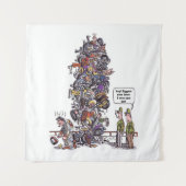Biggest Sore Loser tapestry Wandkleed (Voorkant)