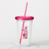 Biggetje Acryl Tumbler Drinkbeker (Achterkant)