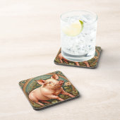 Biggetje Coaster Bier Onderzetter (Rechterzijde)