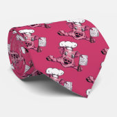 Biggetje de Homicidale Maniakale Whimsical Varkens Stropdas (Opgerold)