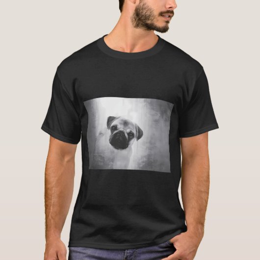 Biggetje de Pug T-shirt (Voorkant)
