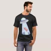 Biggetje In De Ruimte T-shirt (Voorkant volledig)