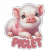 BIGGETJE - KWEKERIJ STICKER (Voorkant)