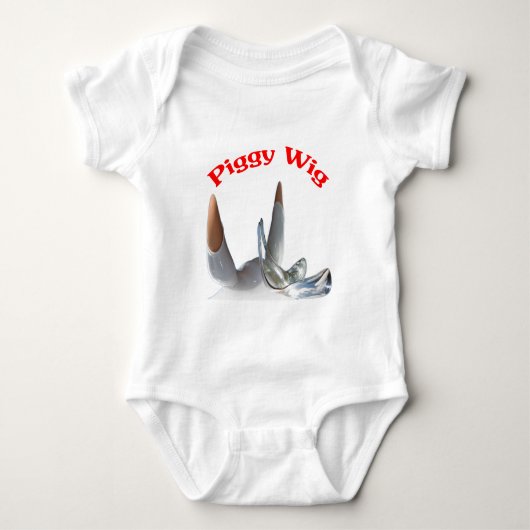 Biggetje Wig Romper (Voorkant)