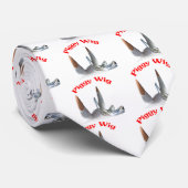 Biggetje Wig Stropdas (Opgerold)
