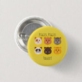 Biggetjes, Biggetjes, Biggetjes! Ronde Button 3,2 Cm (Voorkant /achterkant)