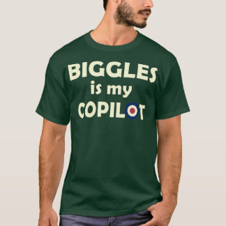 BIGGLES IS MIJN KOPILOT T-SHIRT