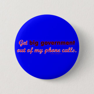 BigGovtPhone Ronde Button 5,7 Cm