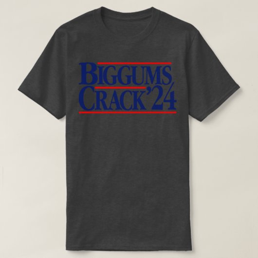 Biggums Crack 2024 T-shirt (Design voorkant)