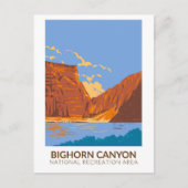 Bighorn Canyon National Recreation Area  Briefkaart (Voorkant)